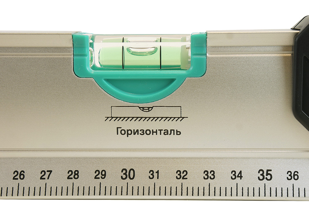 Уровень 600мм, 5 глазков, углы 0/1.5/3.5/45/90°, точность 1мм/м, Sturm!