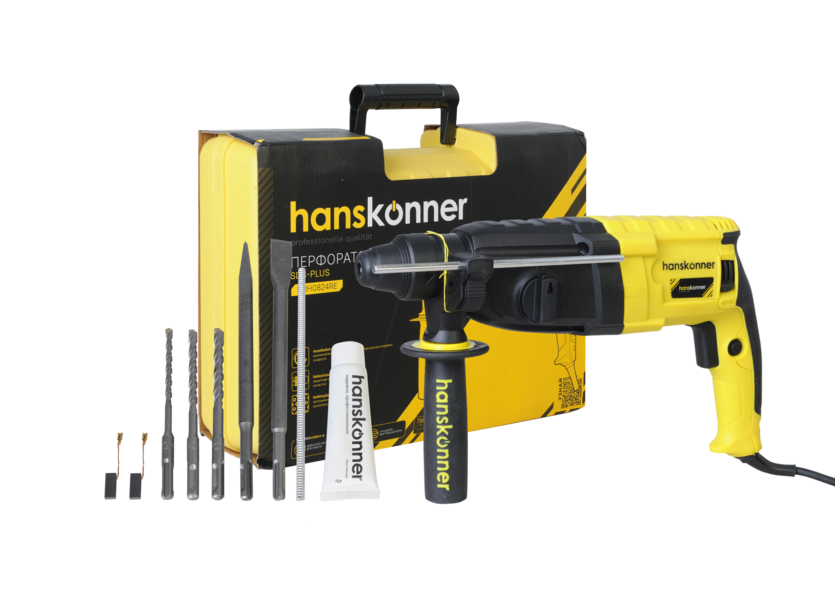Перфоратор SDS Plus Hanskonner HRH0824RE