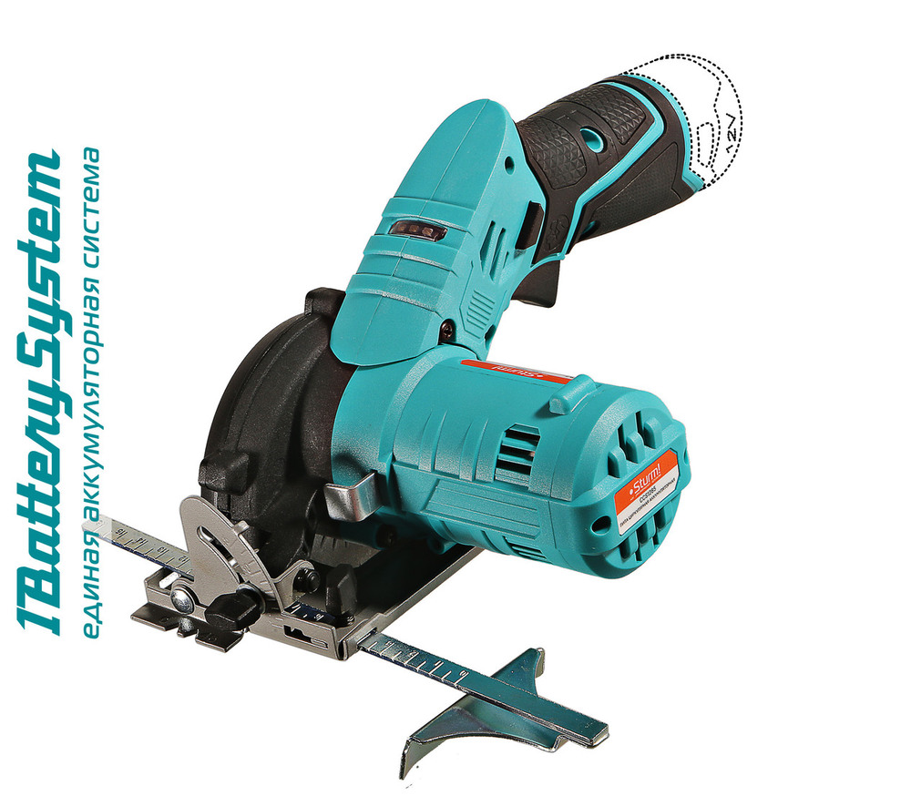 Аккумуляторная циркулярная пила Sturm! CCS1285 1BatterySystem12V