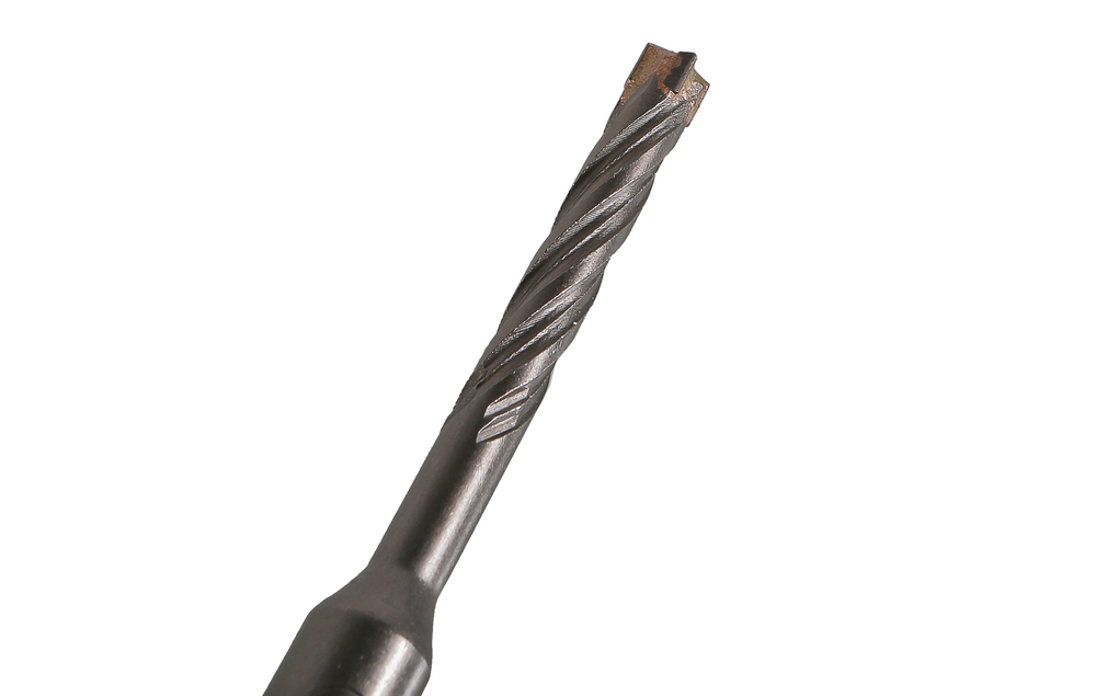Бур SDS+ 06х110 QUADRO POWER крестовой резец спираль S4  Hanskonner