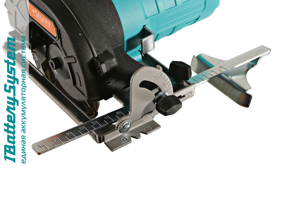 Аккумуляторная циркулярная пила Sturm! CCS1285 1BatterySystem12V