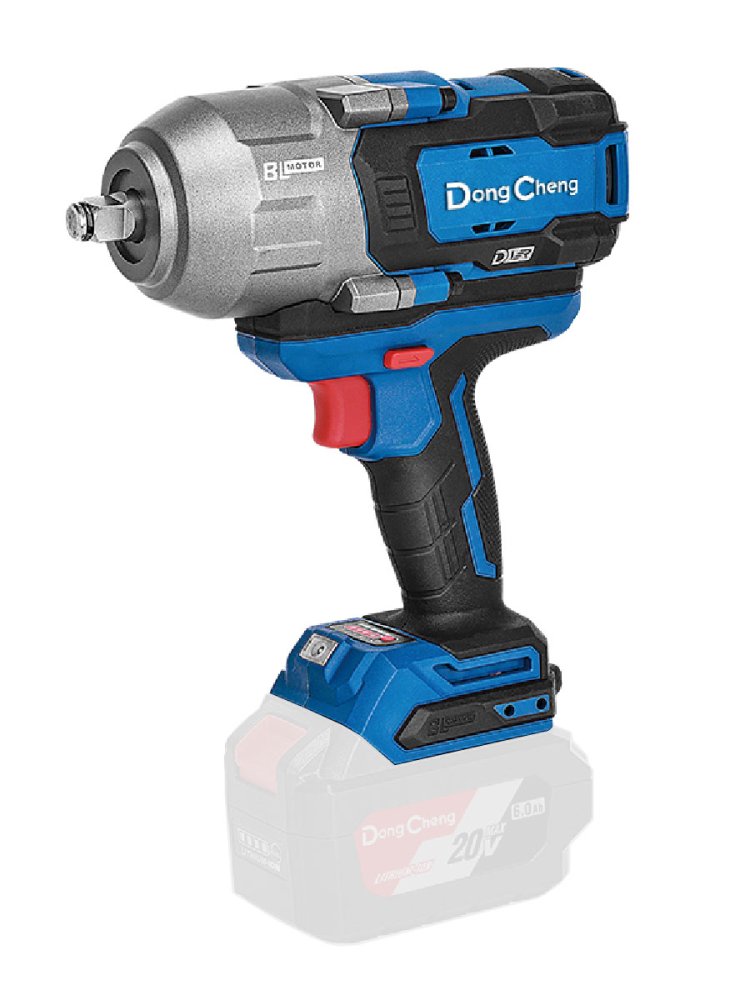 Аккумуляторный ударный гайковерт DongCheng DCPB1288(TYPE Z), 20 В, 1288 Нм, без акб и зу