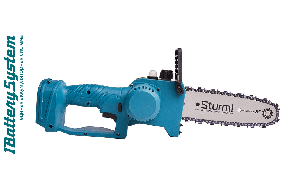 Аккумуляторная цепная пила Sturm! CSC1808BL 1BatterySystem без ЗУ и АКБ