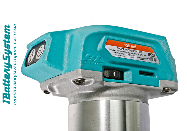 Аккумуляторный фрезер Sturm! CER1803 1BatterySystem