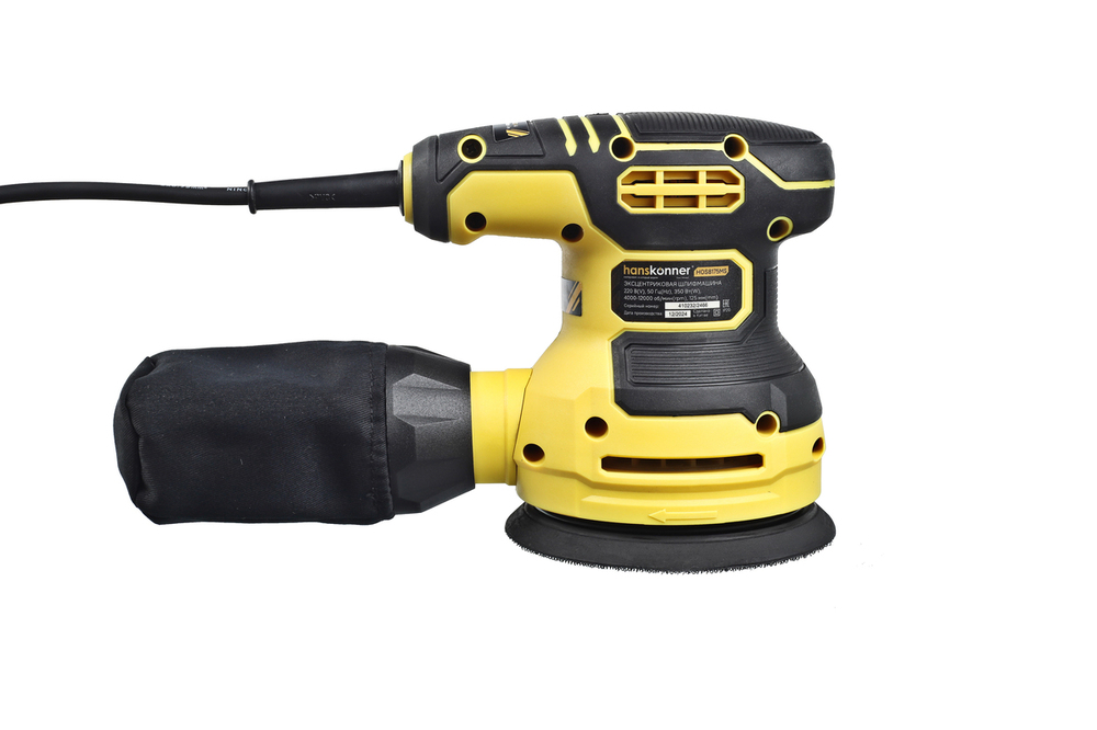 Эксцентриковая шлифовальная машина Hanskonner HOS8175MS