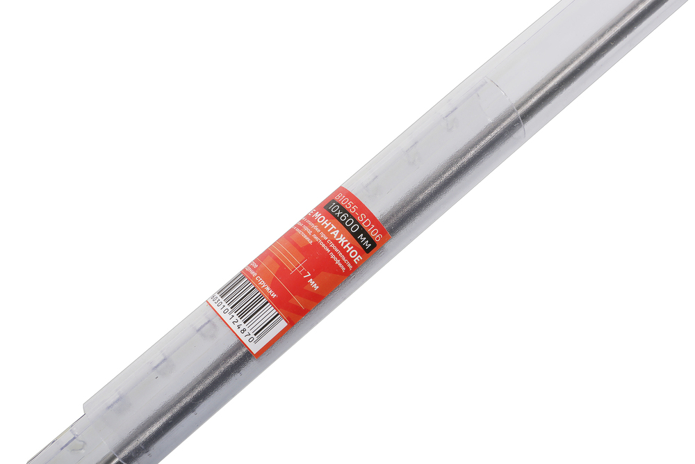 Сверло опалубочное монтажное 10x600x110 мм, хв. 7 мм, БОЕКОМПЛЕКТ