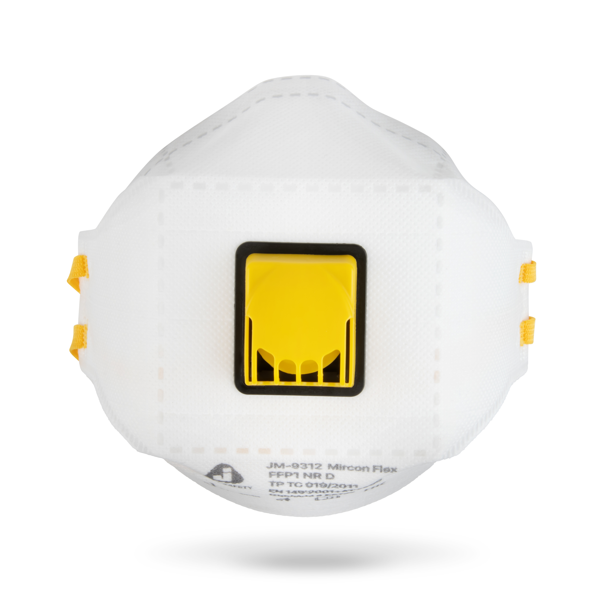 Полумаска противоаэрозольная с клапаном, трехпанельная JETA SAFETY JM-9312