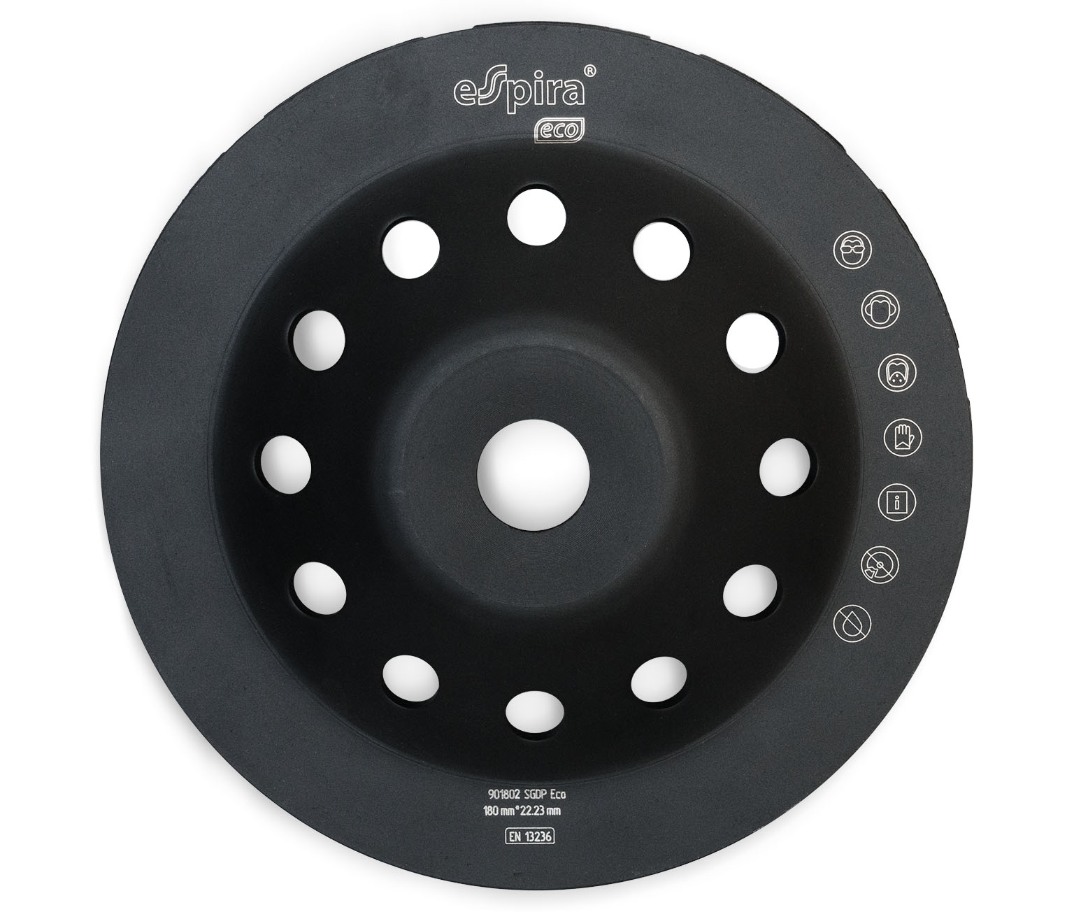 Алмазная чашка Espira SGDP Eco 230*22.23*5