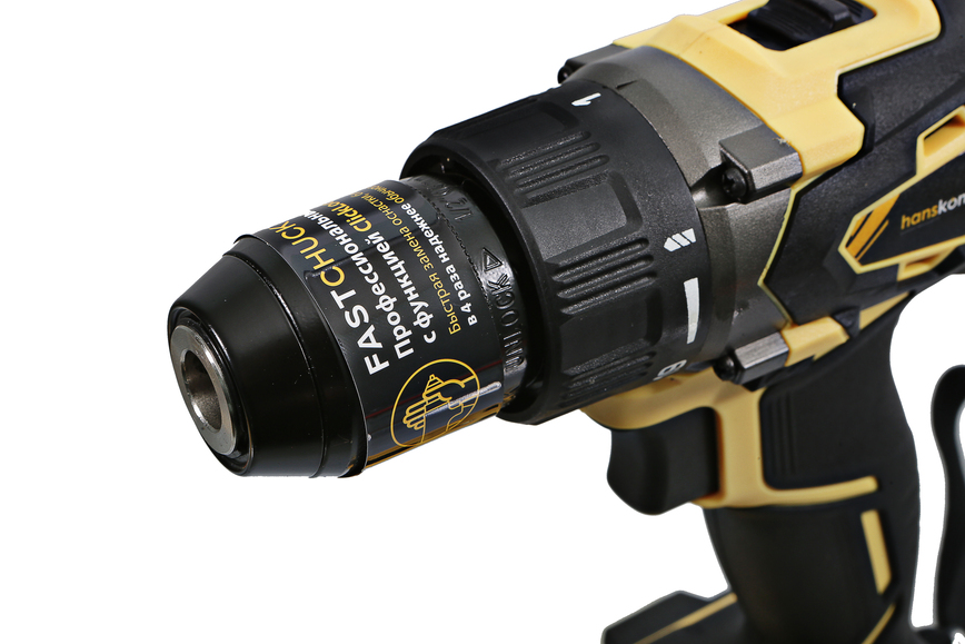 Аккумуляторный шуруповерт Hanskonner  HCD1865BL Unibattery