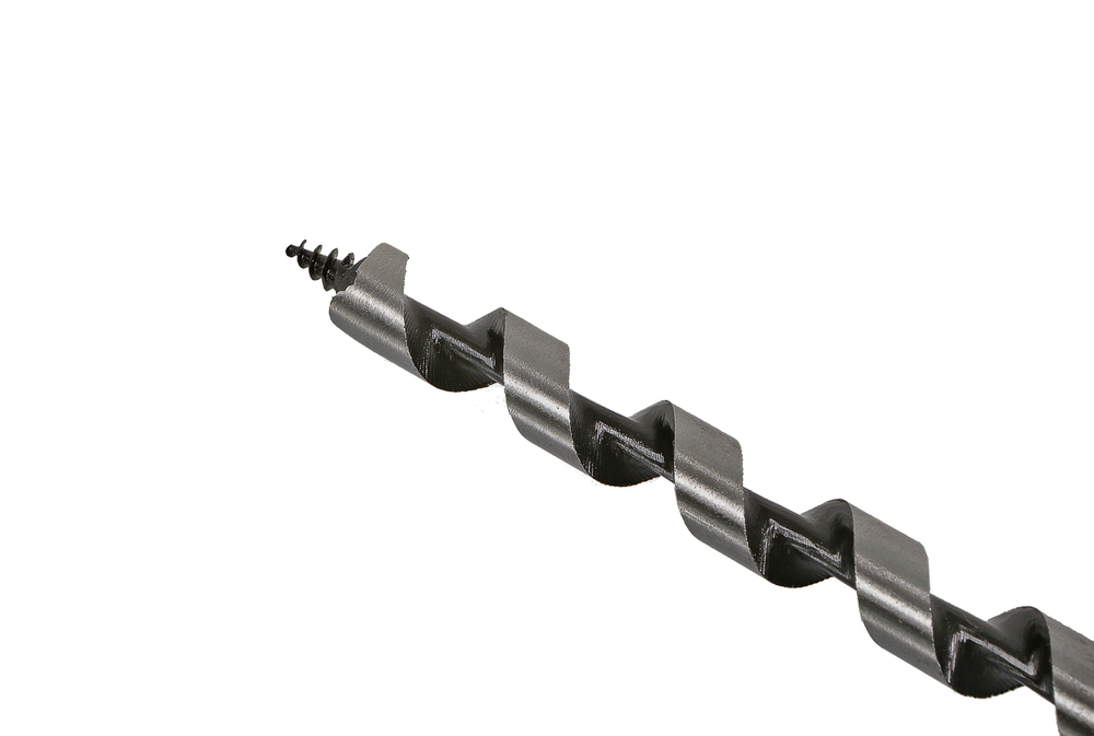 Сверло винтовое по дереву, 10х460мм, сталь 45, шестигранный хвостовик, Sturm!