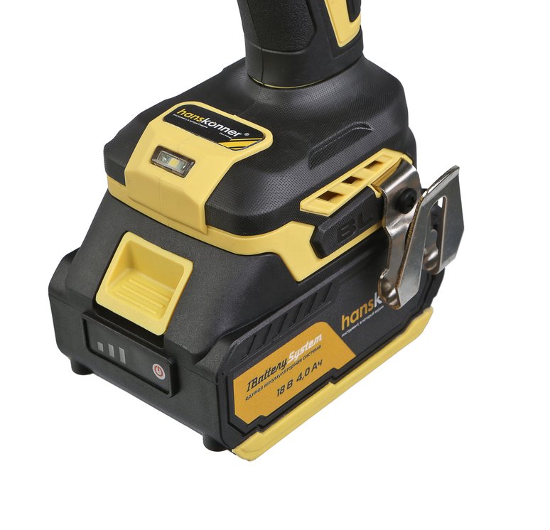 Аккумуляторный шуруповерт Hanskonner HCD2030 1BatterySystem