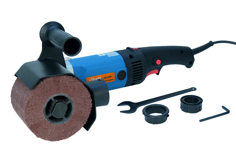 Брашировальная щеточная шлифмашина Sturm! AG1014P