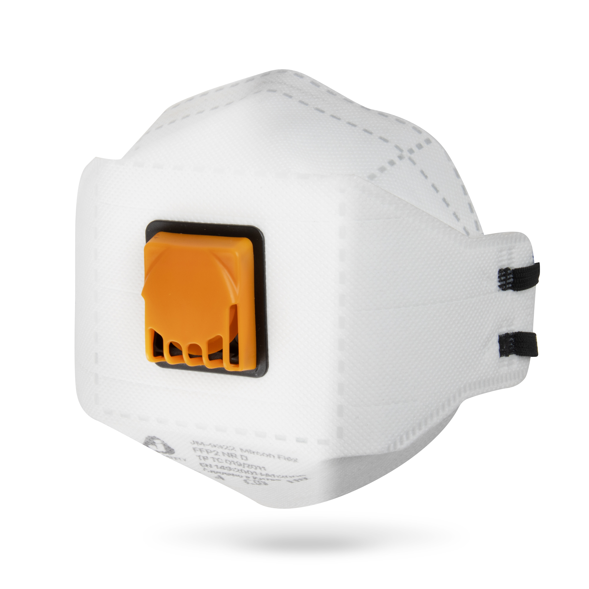 Полумаска противоаэрозольная с клапаном, трехпанельная JETA SAFETY JM-9322