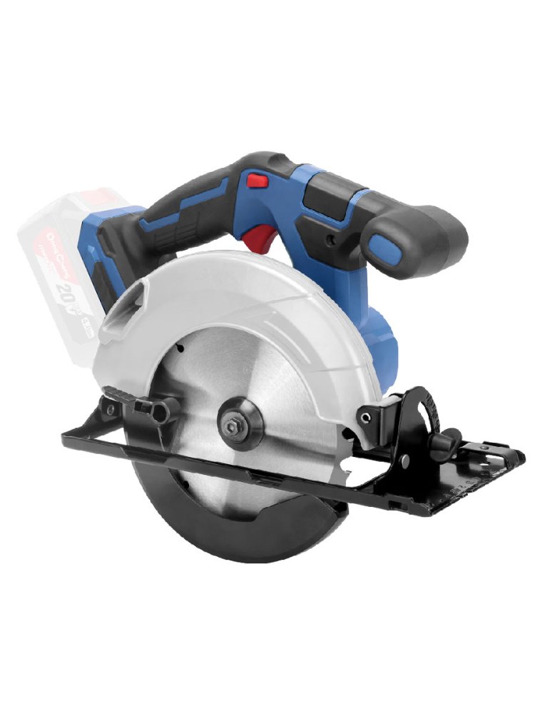 Аккумуляторная циркулярная пила DongCheng DCMY165S(TYPE Z), 20 В, 165 мм, без акб и зу