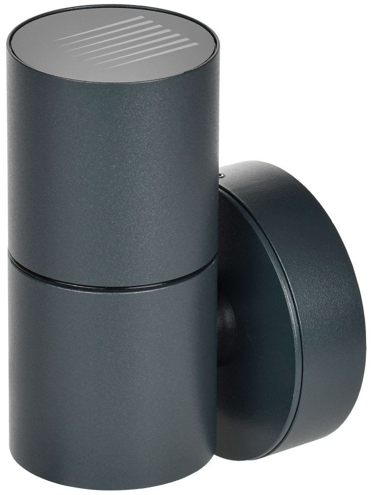 LIGHTING Светильник уличный 5112 настенный под лампу GU10 IP65 серый IEK