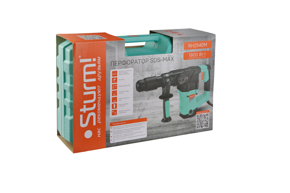 Перфоратор SDS MAX Sturm! RH2540M