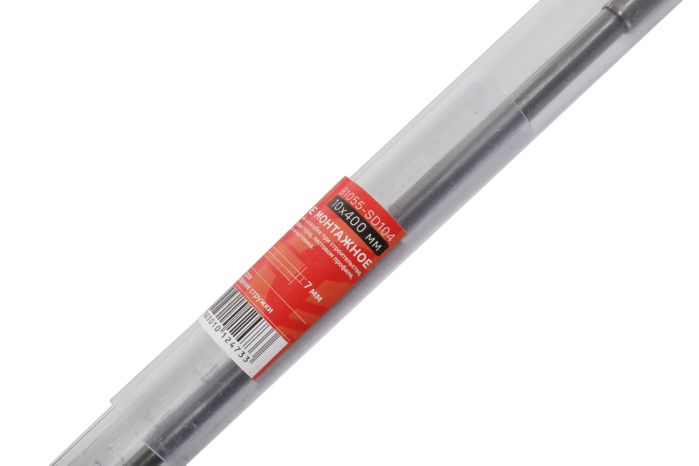 Сверло опалубочное монтажное 10x400x85 мм, хв. 7 мм, БОЕКОМПЛЕКТ