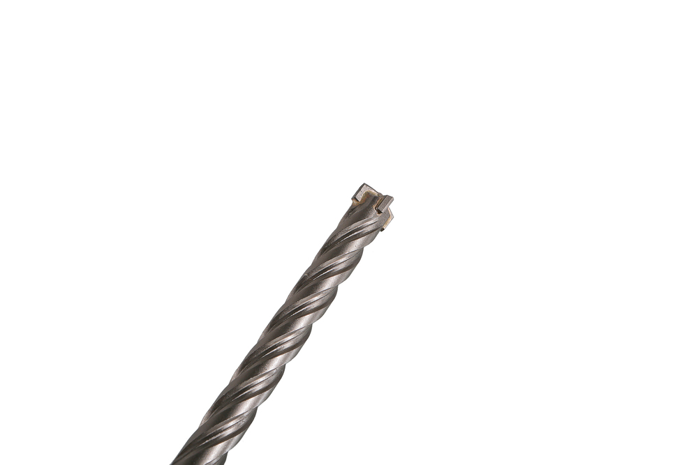 Бур SDS+ 12х160 QUADRO POWER крестовой резец спираль S4  Hanskonner