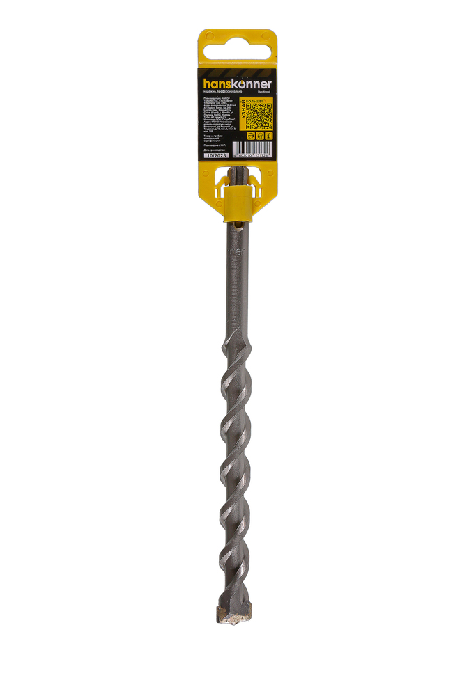 Бур SDS+ 16х210 HIGH SPEED плоский резец U спираль Hanskonner