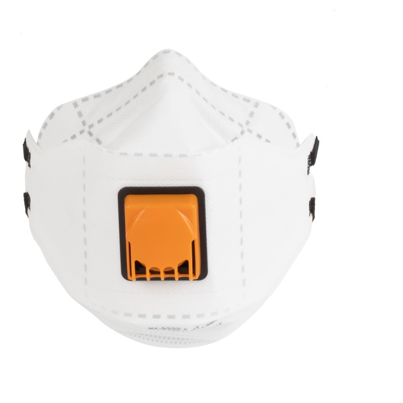 Полумаска противоаэрозольная с клапаном, трехпанельная JETA SAFETY JM-9322