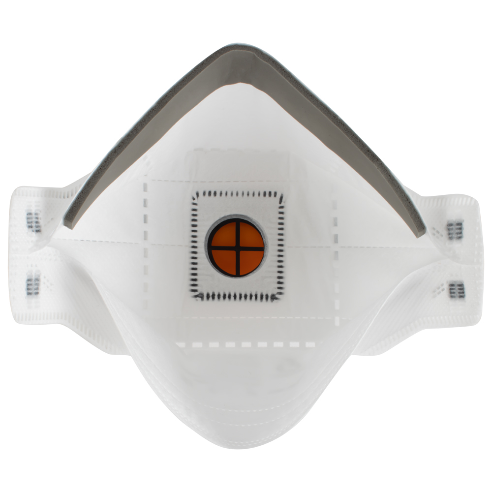 Полумаска противоаэрозольная с клапаном, трехпанельная JETA SAFETY JM-9322
