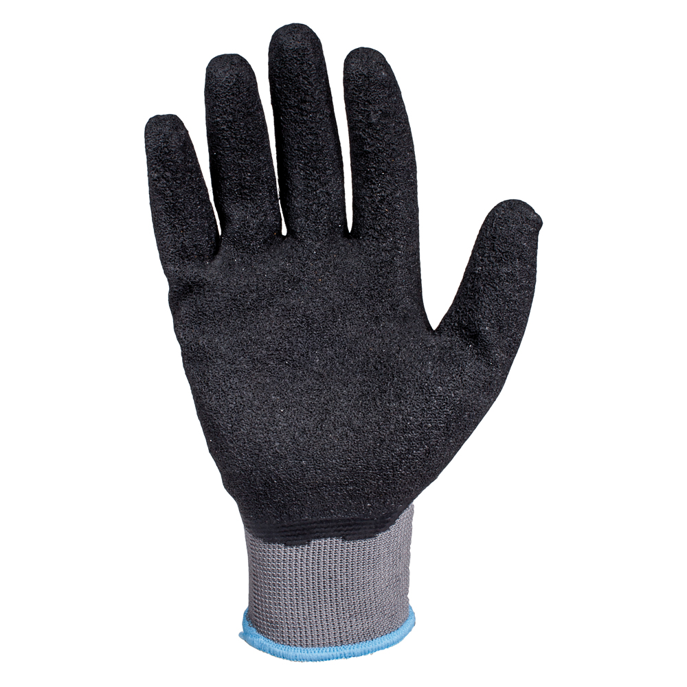 Защитные перчатки из полиэстера с рельефным латексным покрытием JL061-XXL Jeta Safety, разм. XXL