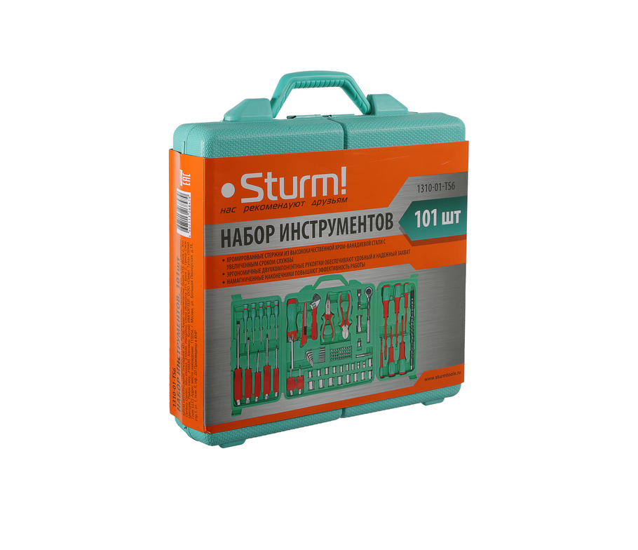 Набор инструмента универсальный 101 предмет Sturm!