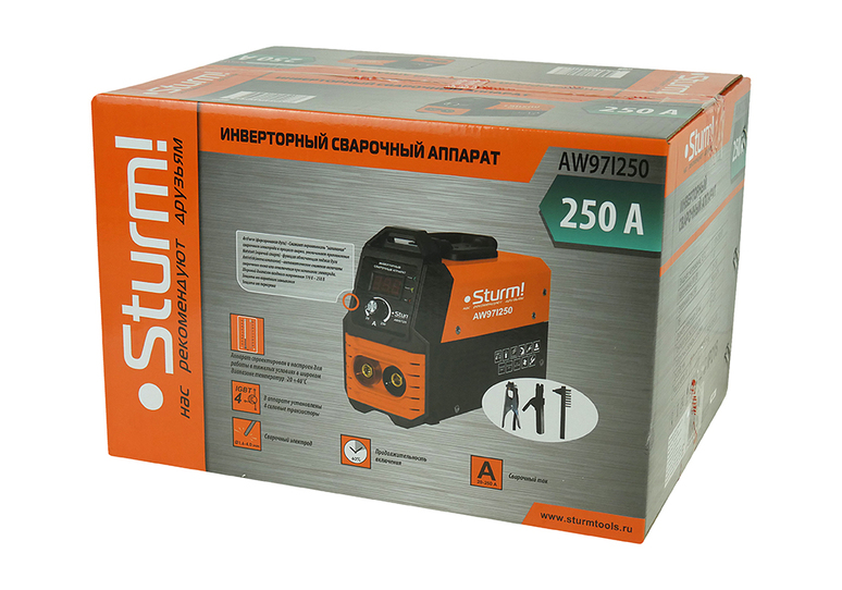 Сварочный инвертор Sturm! AW97I250