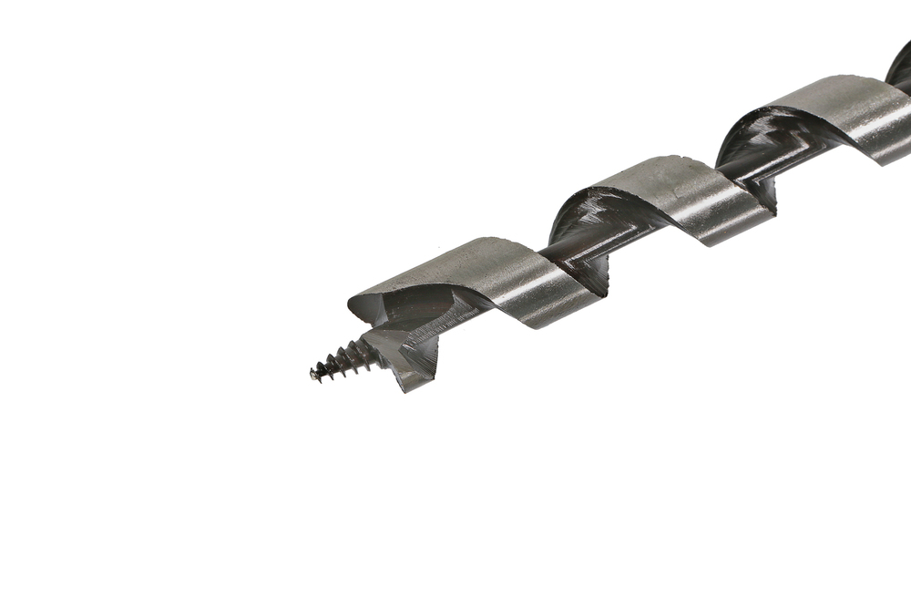 Сверло винтовое по дереву, 16х460мм, сталь 45, шестигранный хвостовик, Sturm!