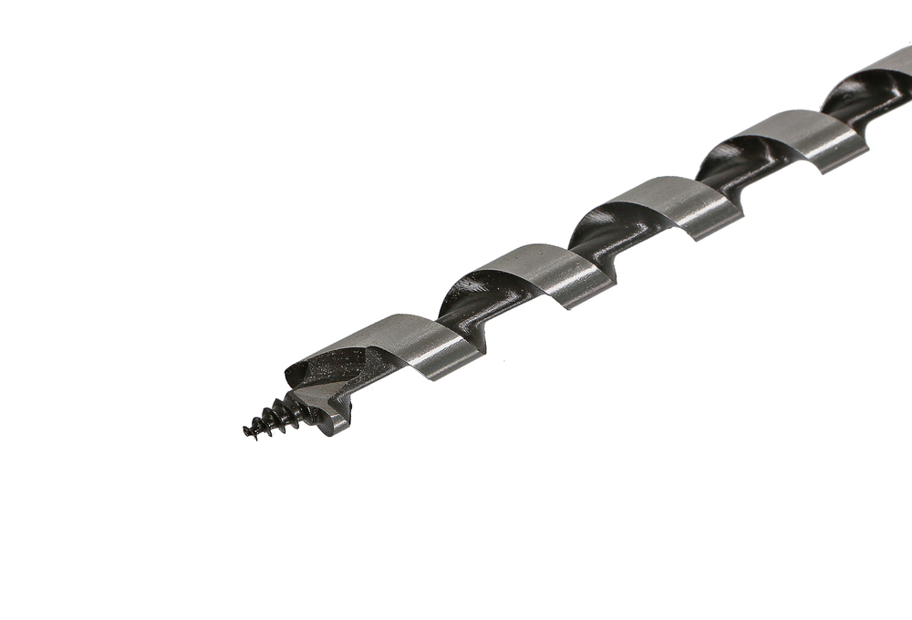 Сверло винтовое по дереву, 10х230мм, сталь 45, шестигранный хвостовик, Sturm!