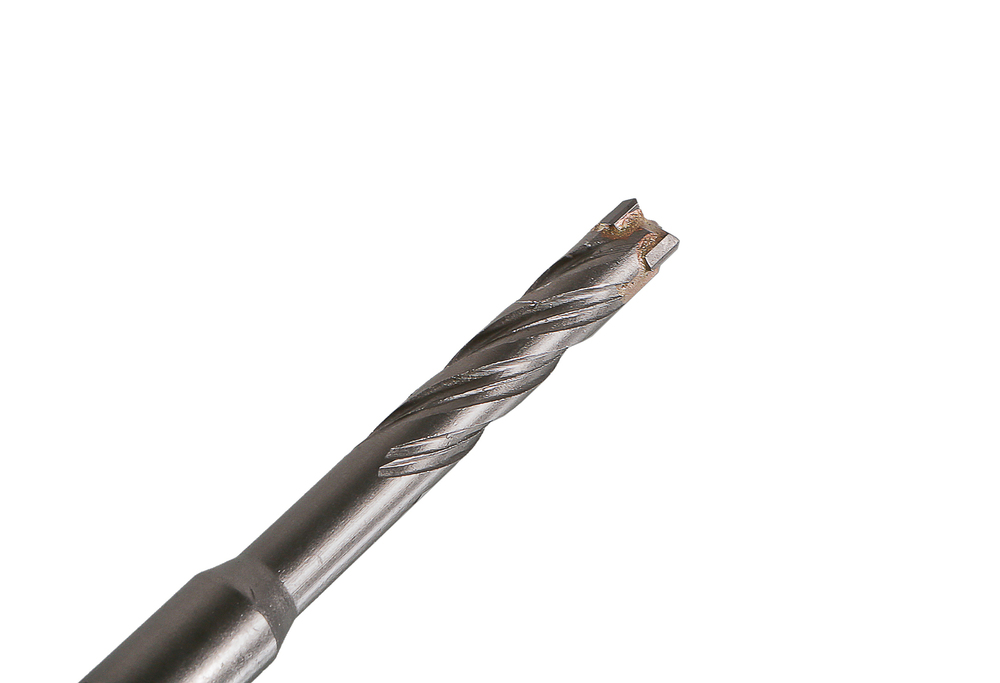 Бур SDS+ 08х110 QUADRO POWER крестовой резец спираль S4  Hanskonner