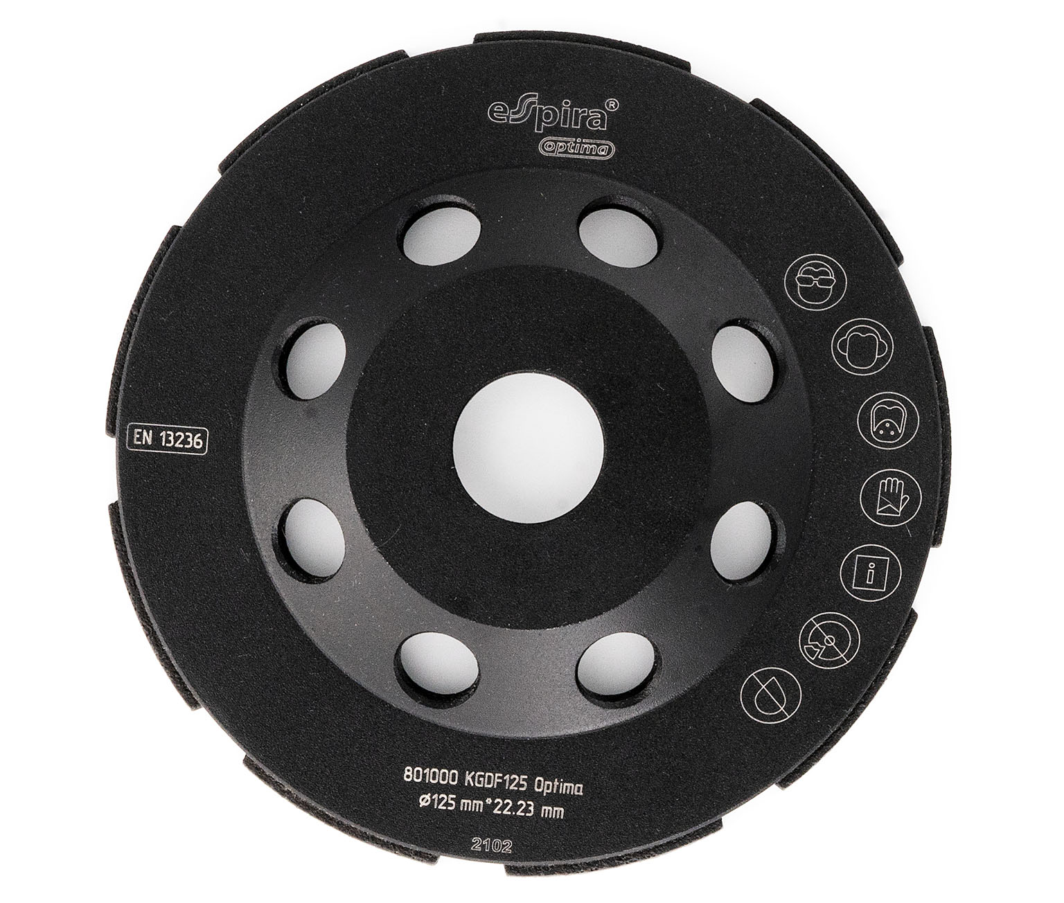 Алмазная чашка Espira KGDF Optima 180*22.23*5