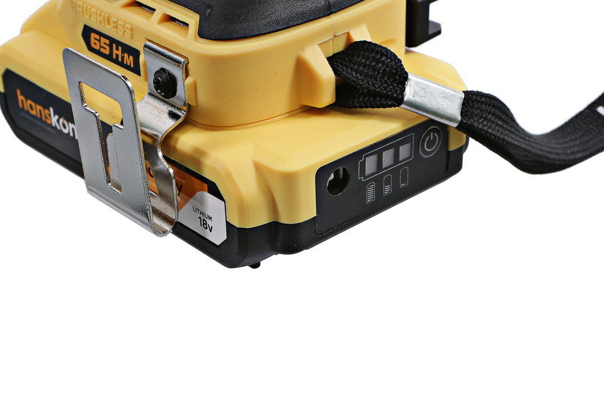Аккумуляторный шуруповерт Hanskonner  HCD1865BL Unibattery