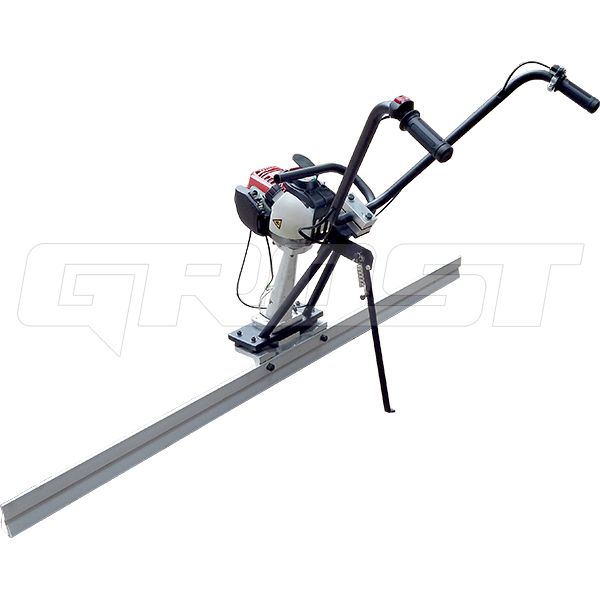 Виброрейка со сменным профилем для одного оператора GROST QVRM