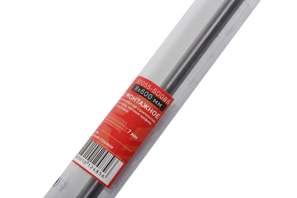 Сверло опалубочное монтажное 8x600x110 мм, хв. 7 мм, БОЕКОМПЛЕКТ
