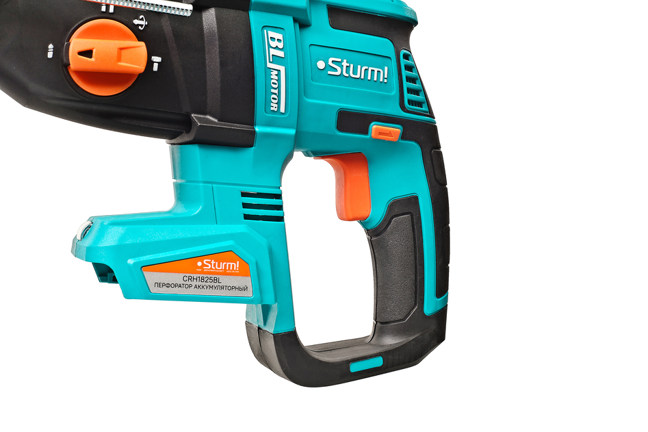 Аккумуляторный перфоратор Sturm! CRH1825BL 1BatterySystem