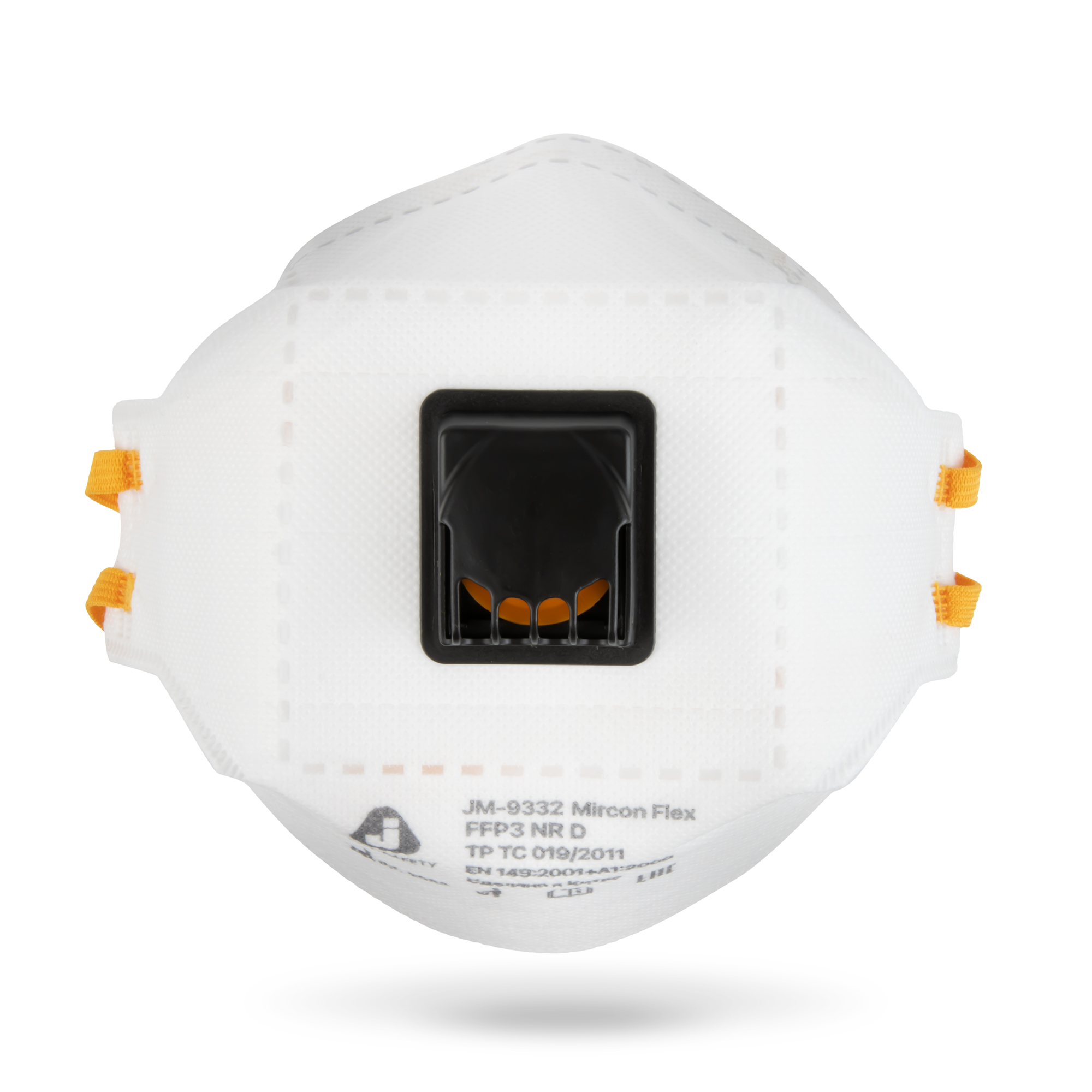 Полумаска противоаэрозольная с клапаном, трехпанельная JETA SAFETY JM-9332