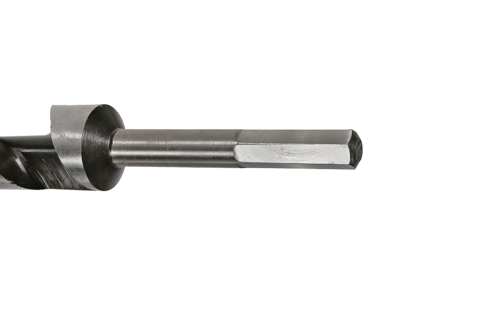 Сверло винтовое по дереву, 28х460мм, сталь 45, шестигранный хвостовик, Sturm!