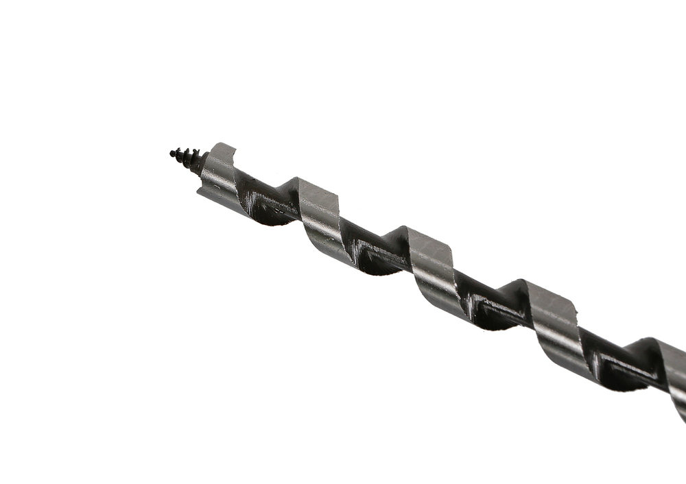 Сверло винтовое по дереву, 8х230мм, сталь 45, шестигранный хвостовик, Sturm!