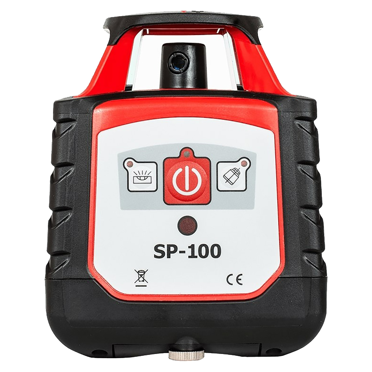 Комплект: ротационный нивелир RGK SP-100 с калибровкой + элевационный штатив RGK SH-170 + рейка RGK LR-2 + дальномер RGK DL100