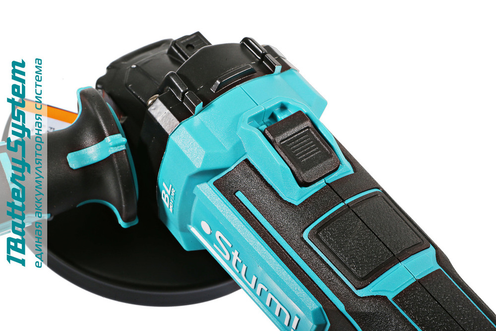 Аккумуляторная УШМ Sturm! CAG1812BLE 1BatterySystem