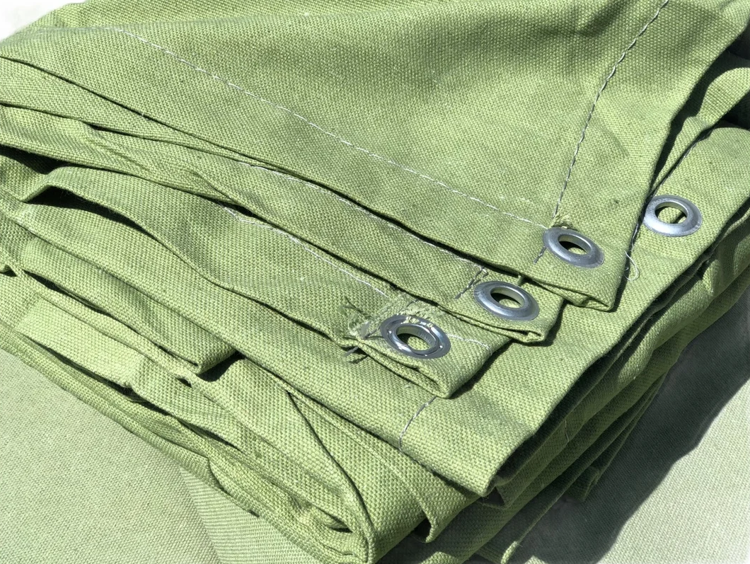 Полог брезентовый утепленный 3х5 м с люверсами