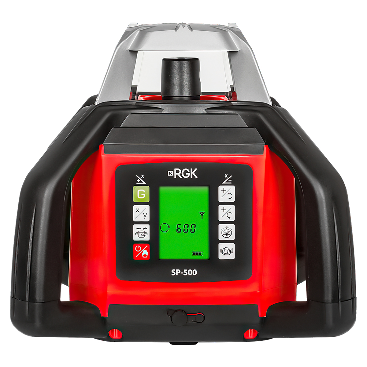 Комплект: ротационный нивелир RGK SP-500 с калибровкой + миллиметровый приёмник излучения RGK LD-88