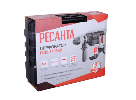 Перфоратор Ресанта П-32-1400КВ