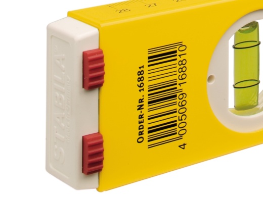 Уровень Stabila тип 80M, 100см (1верт.,1гориз.,точн. 0,5мм/м) для сантехника