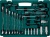 KRAFTOOL EXTREM-76, 76 предм., (1/2″+3/8″+1/4″), универсальный набор инструмента (27889-H76)