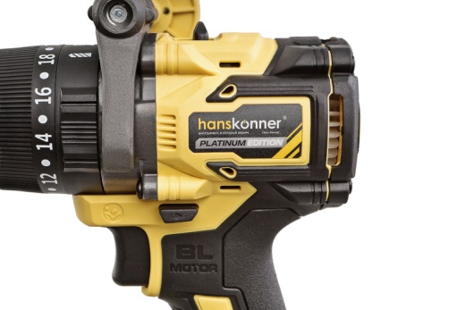 HCD20165PRO Аккумуляторный шуруповерт Hanskonner 1BatterySystem