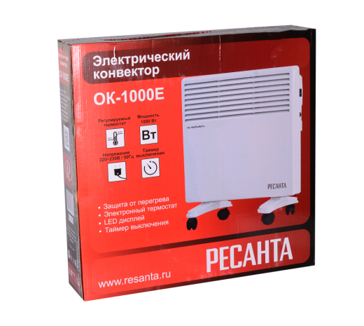 Конвектор РЕСАНТА ОК-1000Е