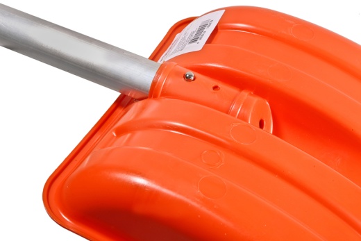 Лопата автомобильная, пластковый ковш, съемный алюминевый черенок Sturm!