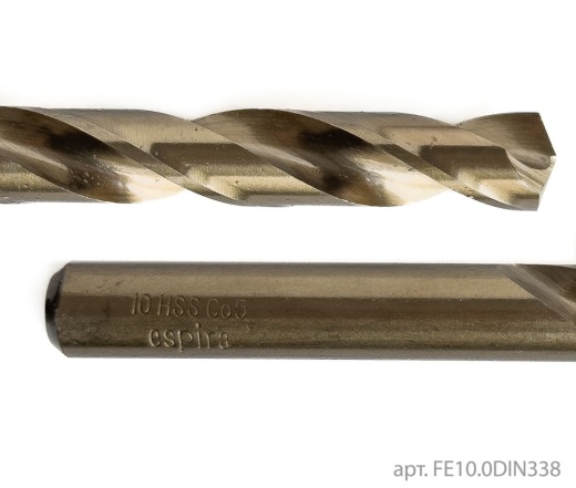 Сверло Espira HSS-E Co 5% 10.0*87*133